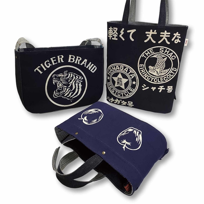 博多店】【予告】レトロな前掛けとデニムで作るバッグ 5inch POPUP