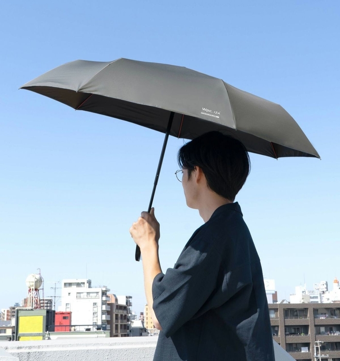 日傘の人 TRIP.INN】PREMIUM WHITE 晴雨兼用日傘 Life Style by cross marche