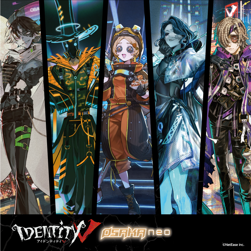 【博多店】人気クリエイターと『IdentityⅤ 第五人格』のコラボ企画第3弾「第五人格 OSAKANEO」開催決定!(8/11更新)
